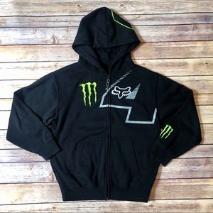 monster energy hoodie youth